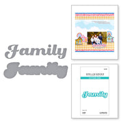 Spellbinders - Family Etched Dies from the Storytelling by Spellbinders Collection