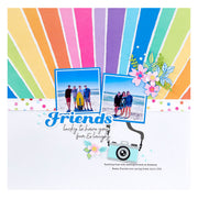 Spellbinders - Friends Etched Dies from the Storytelling by Spellbinders Collection