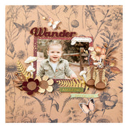 Spellbinders - Woodland Tales Fern Etched Dies from the Woodland Tales Collection