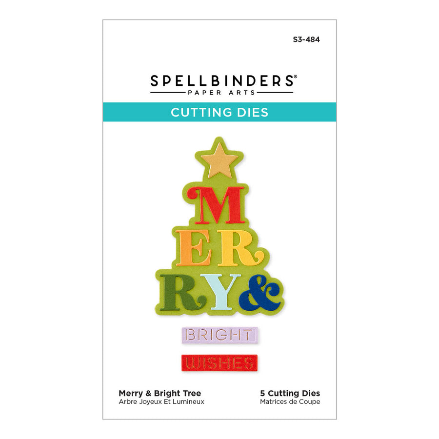 Spellbinders - Merry & Bright Etched Dies from the Merry & Bright Collection