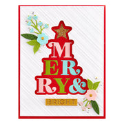 Spellbinders - Merry & Bright Etched Dies from the Merry & Bright Collection