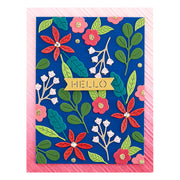 Spellbinders - Petite Blooms and Sentiments from the Merry & Bright Collection