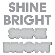 Spellbinders - Shine Bright Etched Dies from the Shine Bright Collection by Carissa Wiley