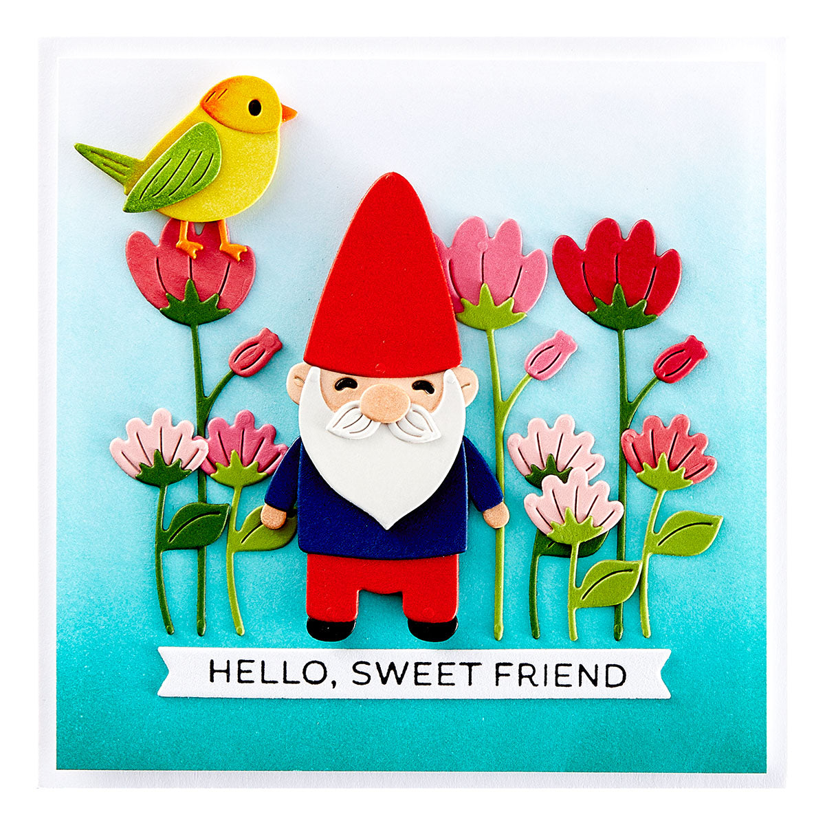 Spellbinders - Garden Buddies Etched Dies from the Out and About Collection