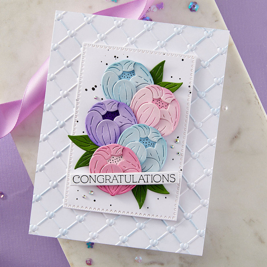 Spellbinders - Gorgeous You Florals Etched Dies from the Gorgeous You Collection