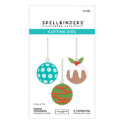 Spellbinders - Festive Ornament Etched Dies from the Essential Holiday Collection by Lisa Horton