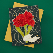 Spellbinders - Yana's Amaryllis Etched Dies from the Amaryllis Christmas Collection by Yana Smakula