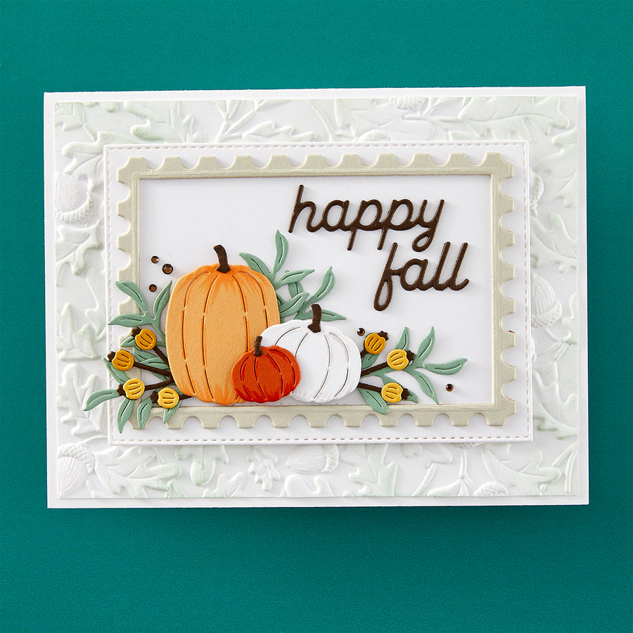 Spellbinders - Fall Florals Etched Dies - Independents Only World Cardmaking Day Exclusive