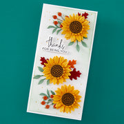 Spellbinders - Fall Florals Etched Dies - Independents Only World Cardmaking Day Exclusive