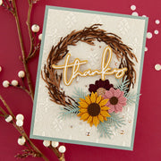 Spellbinders - Build-A-Wreath Etched Dies from the  Beautiful Wreaths Collection by Suzanne Hue