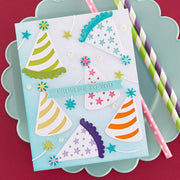 Spellbinders - Birthday Wreath Add-Ons Etched Dies from the Beautiful Wreaths Collection by Suzanne Hue