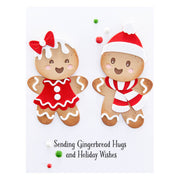 Spellbinders - Dancin' Gingerbread Etched Dies from the Dancin' Christmas Collection