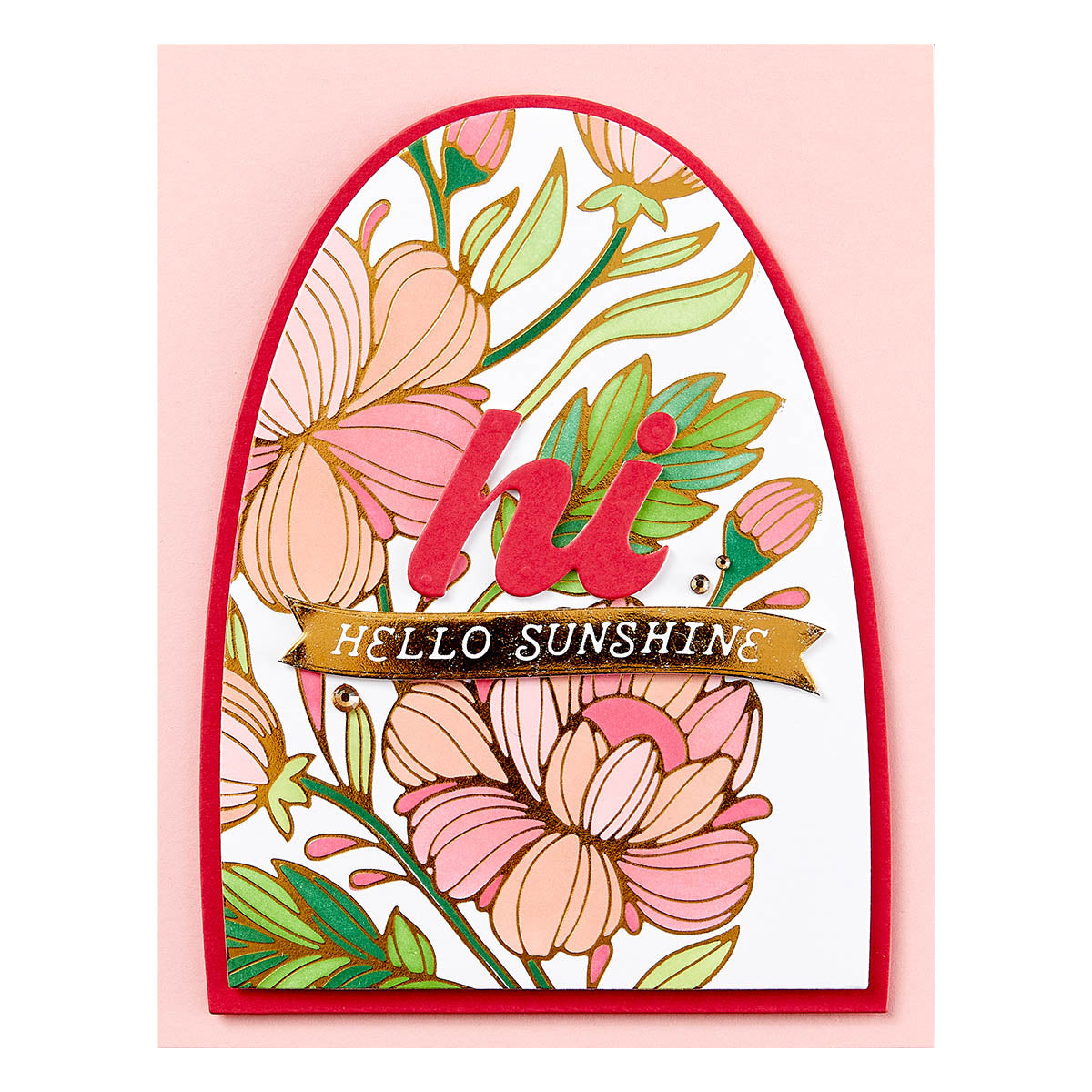 Spellbinders - Arch Labels and Tag Etched Dies from the Sealed 3D Botanicals Collection