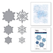 Spellbinders - Layering Snowflakes Etched Dies from the Let It Snow Collection by Simon Hurley