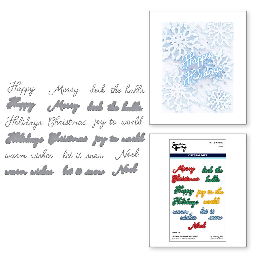 Spellbinders - I Want It All! Let It Snow Bundle by Simon Hurley