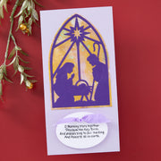 Spellbinders - Christmas Morn Nativity Etched Dies from the Season of Wonder Collection by Stampendous