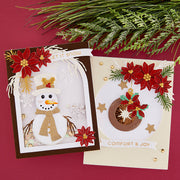 Spellbinders - Christmas Wreath Add-Ons Etched Dies from the Beautiful Wreaths Collection by Suzanne Hue