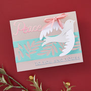 Spellbinders - Peace Dove Etched Dies from the Season of Wonder Collection by Stampendous