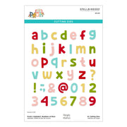 Spellbinders - Pooh's Alphabet, Numbers & More Etched Dies from the Say Cheese Classic Pooh Collection in Collaboration with Simple Stories