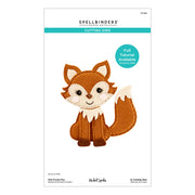 Spellbinders - Felt Forest Fox Etched Dies from the Felt Stitch & Create Collection by Nicole Spohr