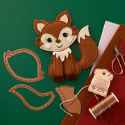 Spellbinders - Felt Forest Fox Etched Dies from the Felt Stitch & Create Collection by Nicole Spohr