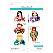 Spellbinders - Reversible Royal Court Etched Dies from the Jack of All Trades Collection by Jaycee Gaspar