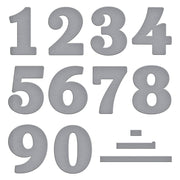 Spellbinders - Bold Numbers Etched Dies from the Color Mix Celebrations Collection