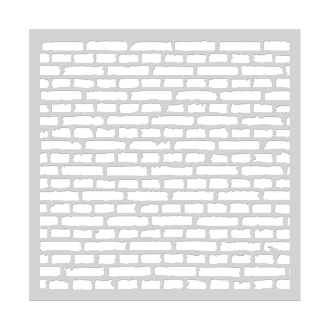 Hero Arts - Brick Wall Stencil