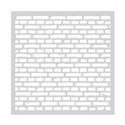 Hero Arts - Brick Wall Stencil