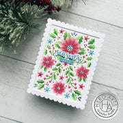 Hero Arts - Color Layering Poinsettia Pattern Stencils