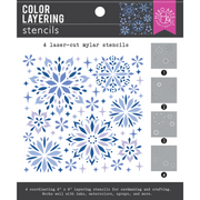 Hero Arts - Color Layering Snowflake Stencils