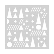 Hero Arts - Geometric Holiday Stencil