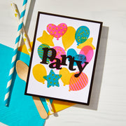 Hero Arts - Color Layering Balloons Stencils from the Let's Celebrate Collection