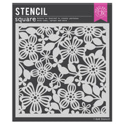 Hero Arts - Spring Floral Stencil from the Friendship Blooms Collection