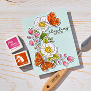 Hero Arts - Special Day Butterfly Stamp & Cut from the Spring Whimsy Collection