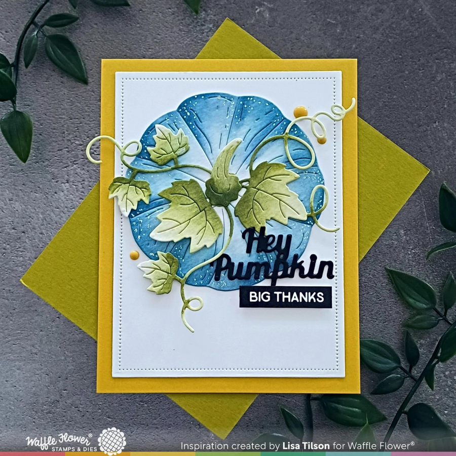 Waffle Flower - Subsentiments - Autumn Diecut