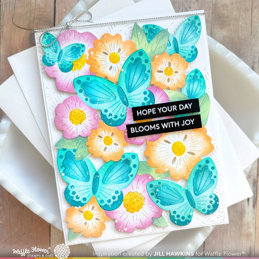 Waffle Flower - Subsentiments Butterfly Diecut