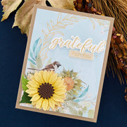 Spellbinders - Autumn Chipboard Stickers from the Serenade of Autumn Collection