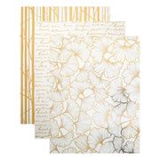 Spellbinders - Woodland Foiled Acetate & Vellum - 8.5" x 11"  from the Woodland Tales Collection