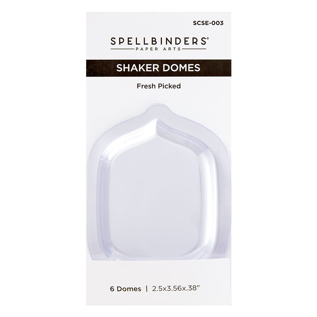 Spellbinders - Fresh Picked Shaker Dome - 6 pack