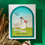 Spellbinders - Perfect Touch Arches and Tag from the On the Farm Collections