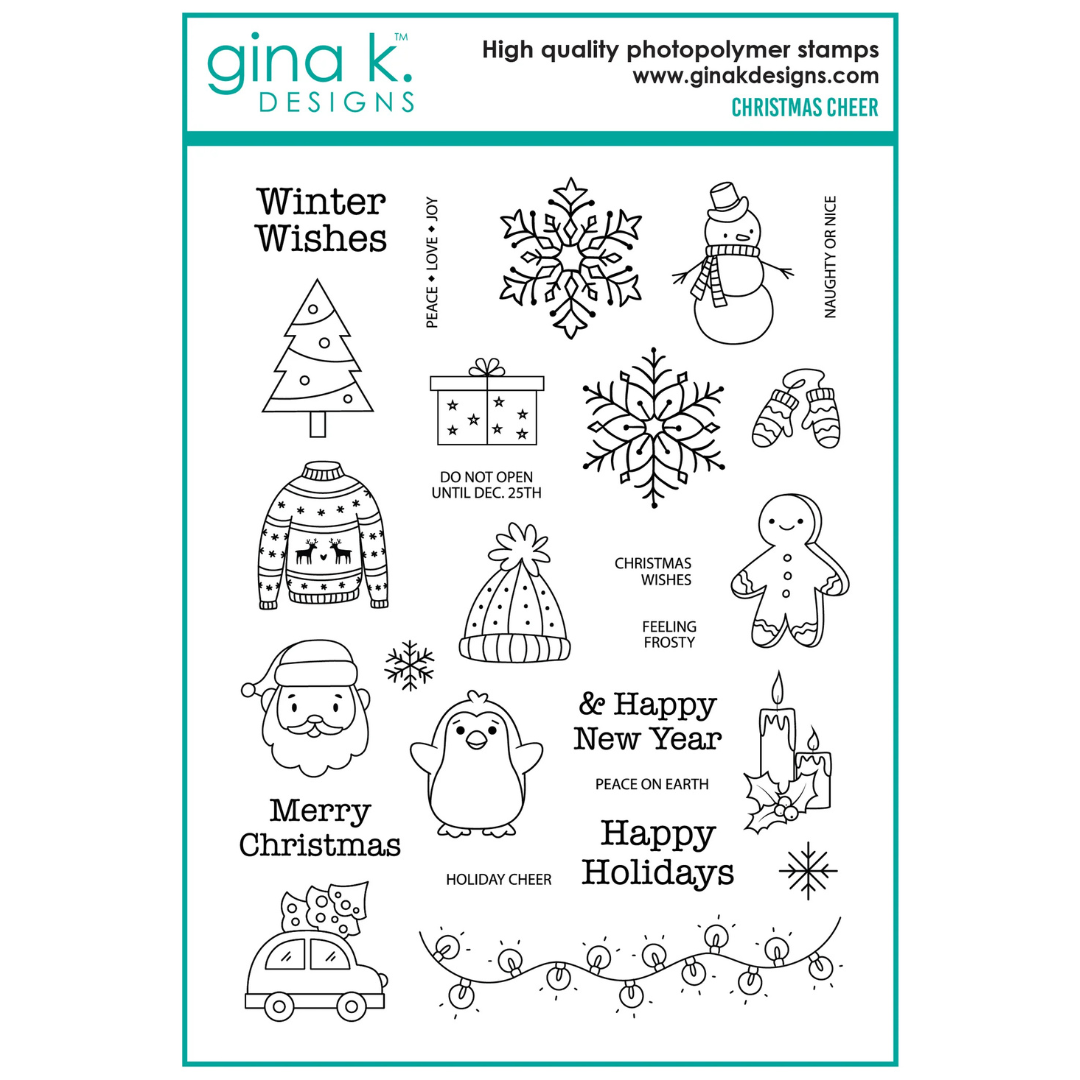 Gina K Designs - Christmas Cheer Stamps