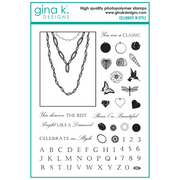 Gina K Designs - Celebrate in Style Stamp & Die Bundle