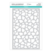 Spellbinders - Born to Sparkle 3D Embossing Folder and Stencil Bundle from the Bougie Birthday Collection by Nina Boettcher