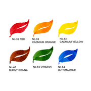 Kuretake - Cambio Tambien 6 Colour Pen Set A