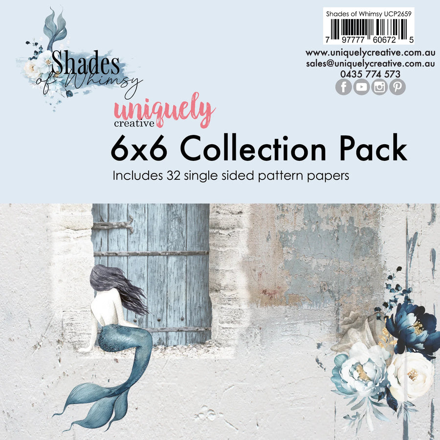 Uniquely Creative - Shades of Whimsy 6" x 6" Collection Pack