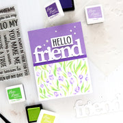 Hero Arts - Smile Friend Stamp & Cut XL