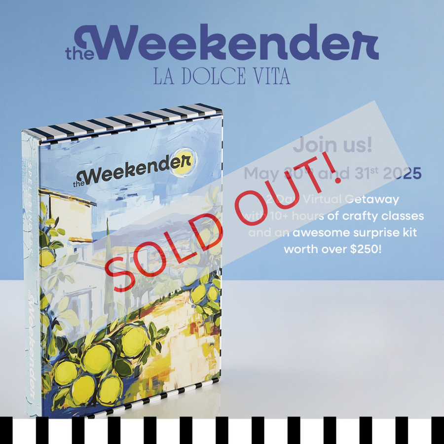 Spellbinders - The Weekender 2025 (La Dolce Vita) - SOLD OUT!