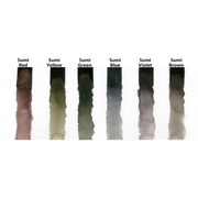 Kuretake - Gansai Tambi Sumi Colors (6 Color Set)