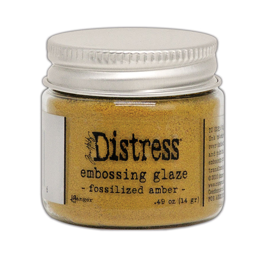 Tim Holtz - Distress Embossing Glaze - Fossilized Amber